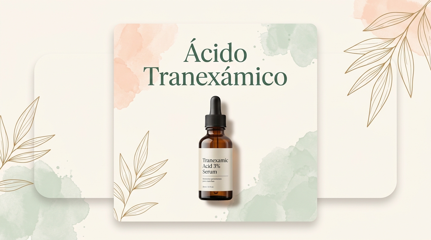 Ácido tranexámico para manchas: cómo usar, combinar y mejores sérums